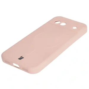 Kup Silikonový obal s magnetickým kroužkem Bizon Case Silicone Magnetic Sq pro Google Pixel 8a světle růžový - BIZ6519 - {ean13} - Sklep Home Screen