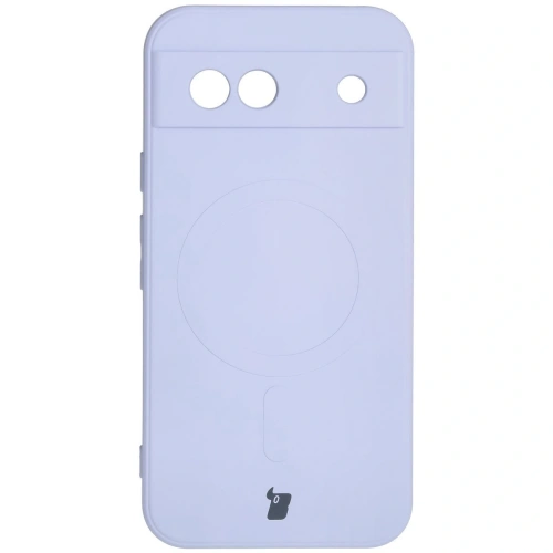 Kup Silikonové pouzdro s magnetickým kroužkem Bizon Case Silicone Magnetic Sq pro Google Pixel 8a světle fialové - BIZ6520 - {ean13} - Sklep Home Screen