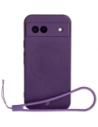 Kup Silikonové pouzdro s magnetickým kroužkem Bizon Case Silicone Magnetic Sq pro Google Pixel 8a švestkové - BIZ6521 - {ean13} - Sklep Home Screen