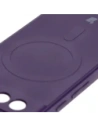 Kup Silikonové pouzdro s magnetickým kroužkem Bizon Case Silicone Magnetic Sq pro Google Pixel 8a švestkové - BIZ6521 - {ean13} - Sklep Home Screen