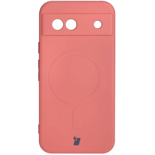 Kup Silikonový obal s magnetickým kroužkem Bizon Case Silicone Magnetic Sq pro Google Pixel 8a špinavě růžový - BIZ6522 - {ean13} - Sklep Home Screen