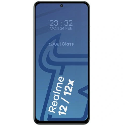 Buy Bizon Edge 2x tempered screen glass with frame + camera glass Realme 12/12x - BIZ6525 - {ean13} - Home Screen Store Europe