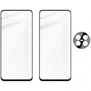 Kup Bizon Edge sticlă temperată 2x cu cadru + sticlă pentru cameră Realme 12/12x - BIZ6525 - {ean13} - Sklep Home Screen