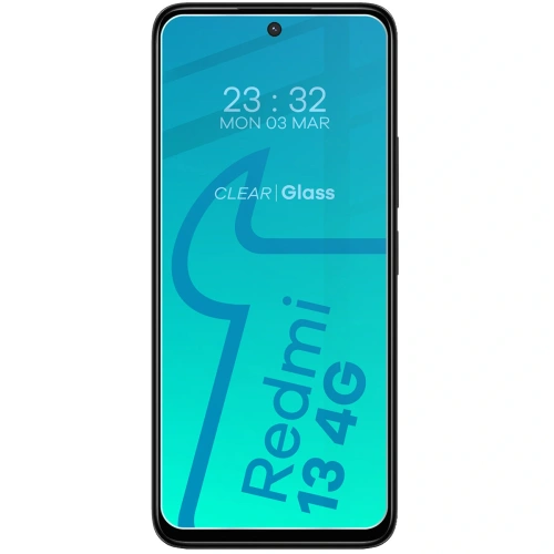 Kup Bizon Edge 2x gehärtetes Glas mit Rahmen + Kameraglas Xiaomi Redmi 13 4G - BIZ6526 - {ean13} - Sklep Home Screen