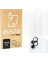 3x Szkło na ekran + szkło na aparat BIZON Clear do Apple iPhone 16