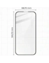 Kup Bizon Edge 2x edzett üveg kijelző kerettel + kamera üveg Apple iPhone 16 - BIZ6528 - {ean13} - Sklep Home Screen