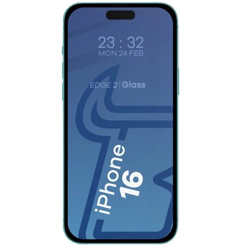 Kup Bizon Edge 2x edzett üveg kijelző kerettel + kamera üveg Apple iPhone 16 - BIZ6528 - {ean13} - Sklep Home Screen