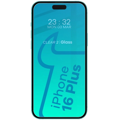 Buy BIZON Clear 3x screen glass + camera glass Apple iPhone 16 Plus - BIZ6530 - {ean13} - Home Screen Store Europe