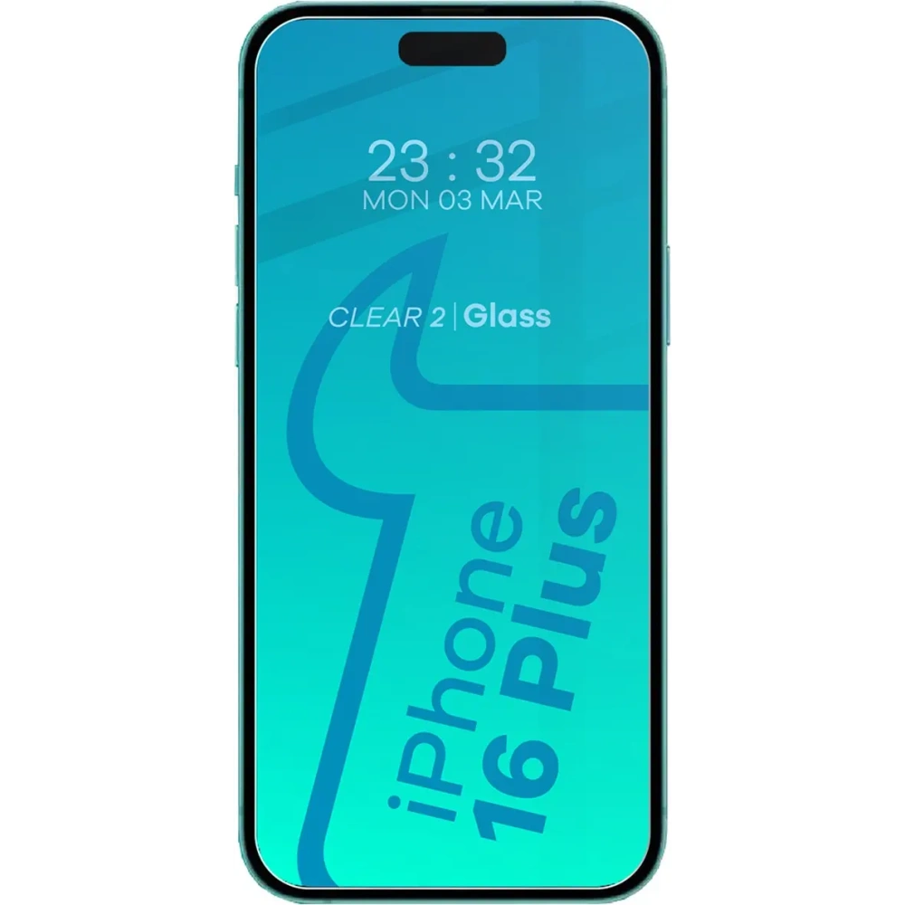 3x Szkło na ekran + szkło na aparat BIZON Clear do Apple iPhone 16 Plus