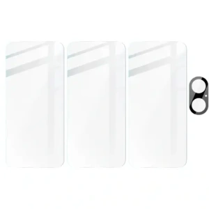 Kup BIZON Clear 3x sticlă de ecran + sticlă de cameră Apple iPhone 16 Plus - BIZ6530 - {ean13} - Sklep Home Screen