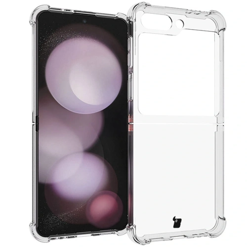 Kup Bizon Case Clear Pack carcasă flexibilă + 2x folie de protecție Samsung Galaxy Z Flip6 clar - BIZ6531 - {ean13} - Sklep Home Screen