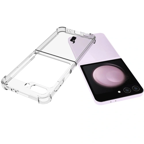 Kup Bizon Case Clear Pack carcasă flexibilă + 2x folie de protecție Samsung Galaxy Z Flip6 clar - BIZ6531 - {ean13} - Sklep Home Screen