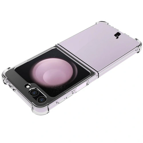 Kup Bizon Case Clear Pack carcasă flexibilă + 2x folie de protecție Samsung Galaxy Z Flip6 clar - BIZ6531 - {ean13} - Sklep Home Screen