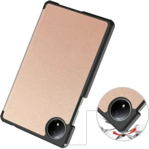 Bizon Case Tab Croc Xiaomi Redmi Pad SE 8.7 rose gold