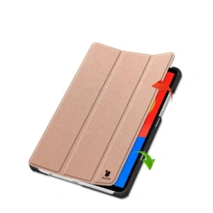 Bizon Case Tab Croc Xiaomi Redmi Pad SE 8.7 rose gold