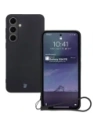 Kup Silikonowe etui z pierścieniem magnetycznym Bizon Case Silicone Magnetic Sq do Samsung Galaxy S24 FE czarne - BIZ6536 - {ean13} - Sklep Home Screen