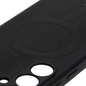 Kup Bizon Case Silicone Magnetic Sq Samsung Galaxy S24 FE fekete - BIZ6536 - {ean13} - Sklep Home Screen