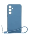 Kup Silikonové pouzdro s magnetickým kroužkem Bizon Case Silicone Magnetic Sq pro Samsung Galaxy S24 FE tmavě modré - BIZ6537 - {ean13} - Sklep Home Screen