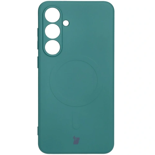 Kup Bizon Case Silikon Magnetic Sq Samsung Galaxy S24 FE dunkelgrün - BIZ6538 - {ean13} - Sklep Home Screen
