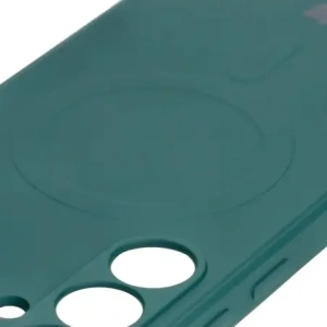 Kup Bizon Case Szilikon Magnetic Sq Samsung Galaxy S24 FE sötétzöld - BIZ6538 - {ean13} - Sklep Home Screen