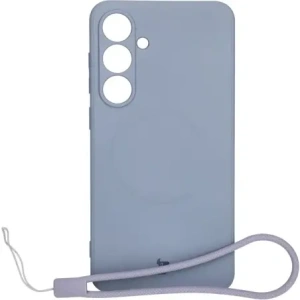 Kup Silikonowe etui z pierścieniem magnetycznym Bizon Case Silicone Magnetic Sq do Samsung Galaxy S24 FE szare - BIZ6539 - {ean13} - Sklep Home Screen