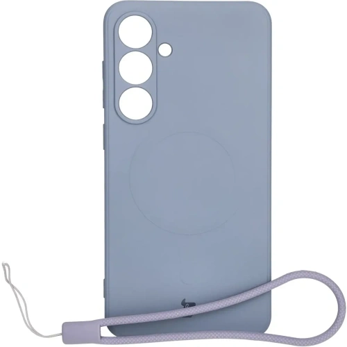 Buy Bizon Case Silicone Magnetic Sq Samsung Galaxy S24 FE grey - BIZ6539 - {ean13} - Home Screen Store Europe