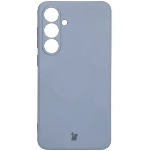 Kup Silikonowe etui z pierścieniem magnetycznym Bizon Case Silicone Magnetic Sq do Samsung Galaxy S24 FE szare - BIZ6539 - {ean13} - Sklep Home Screen