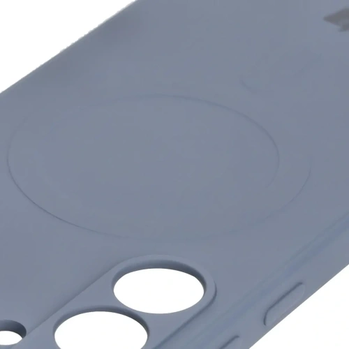 Buy Bizon Case Silicone Magnetic Sq Samsung Galaxy S24 FE grey - BIZ6539 - {ean13} - Home Screen Store Europe