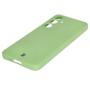 Kup Silikonowe etui z pierścieniem magnetycznym Bizon Case Silicone Magnetic Sq do Samsung Galaxy S24 FE jasnozielone - BIZ6540 - {ean13} - Sklep Home Screen