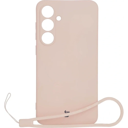 Kup Silikonový obal s magnetickým kroužkem Bizon Case Silicone Magnetic Sq pro Samsung Galaxy S24 FE světle růžový - BIZ6541 - {ean13} - Sklep Home Screen