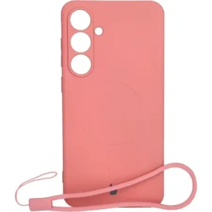 Kup Bizon Case szilikon Magnetic Sq Samsung Galaxy S24 FE piszkos rózsaszín - BIZ6543 - {ean13} - Sklep Home Screen