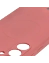 Kup Silikonowe etui z pierścieniem magnetycznym Bizon Case Silicone Magnetic Sq do Samsung Galaxy S24 FE brudnoróżowe - BIZ6543 - {ean13} - Sklep Home Screen