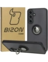 Bizon Case Hybrid Ring Samsung Galaxy S24 FE smoky with a black frame