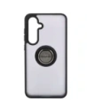 Kup Etui s úchytem na prst Bizon Case Hybrid Ring pro Samsung Galaxy S24 FE kouřové s černým rámečkem - BIZ6552 - {ean13} - Sklep Home Screen