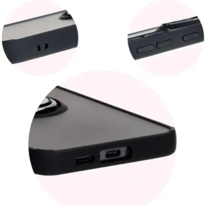 Kup Bizon Case Hybrid Ring Samsung Galaxy S24 FE füstös fekete kerettel - BIZ6552 - {ean13} - Sklep Home Screen