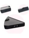 Kup Etui s úchytem na prst Bizon Case Hybrid Ring pro Samsung Galaxy S24 FE kouřové s černým rámečkem - BIZ6552 - {ean13} - Sklep Home Screen