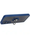 Kup Bizon Case Hybrid Ring Samsung Galaxy S24 FE rauchig mit einem navyblauen Rahmen - BIZ6553 - {ean13} - Sklep Home Screen
