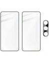 Buy Bizon Edge 2x tempered screen glass with frame + camera glass Samsung Galaxy S24 FE - BIZ6558 - {ean13} - Home Screen Store Europe