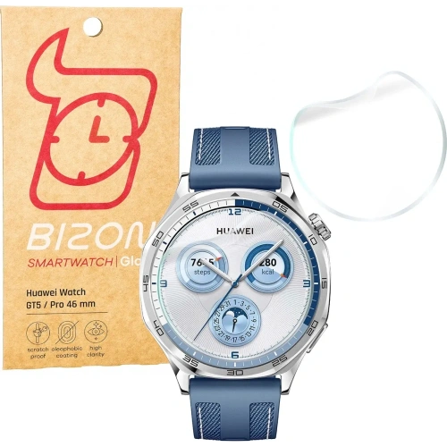 Kup Bizon Glass Watch Hydrogel Huawei Watch GT 5 / GT 5 Pro 46 mm [2 PACK] - BIZ6562 - {ean13} - Sklep Home Screen