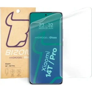 Kup Folia hydrożelowa na ekran Bizon Glass Hydrogel Front do Xiaomi 14T/14T Pro [2 PACK] - BIZ6563 - {ean13} - Sklep Home Screen