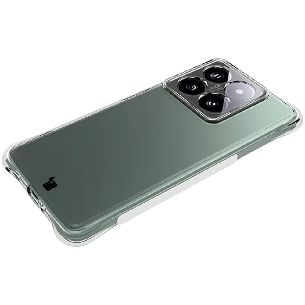 Etui + 2x szkło na ekran Bizon Case Clear Pack do Xiaomi 14T Pro przezroczyste
