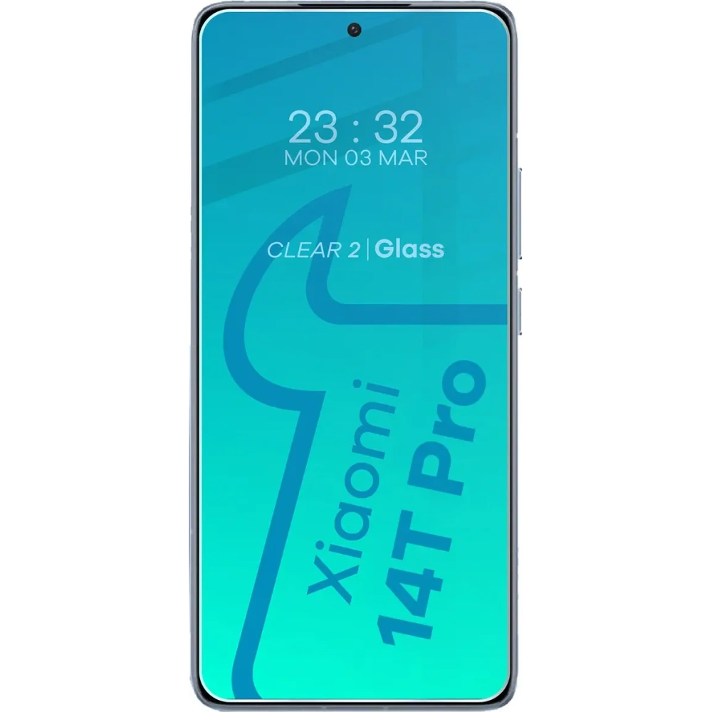 Etui + 2x szkło na ekran Bizon Case Clear Pack do Xiaomi 14T Pro przezroczyste