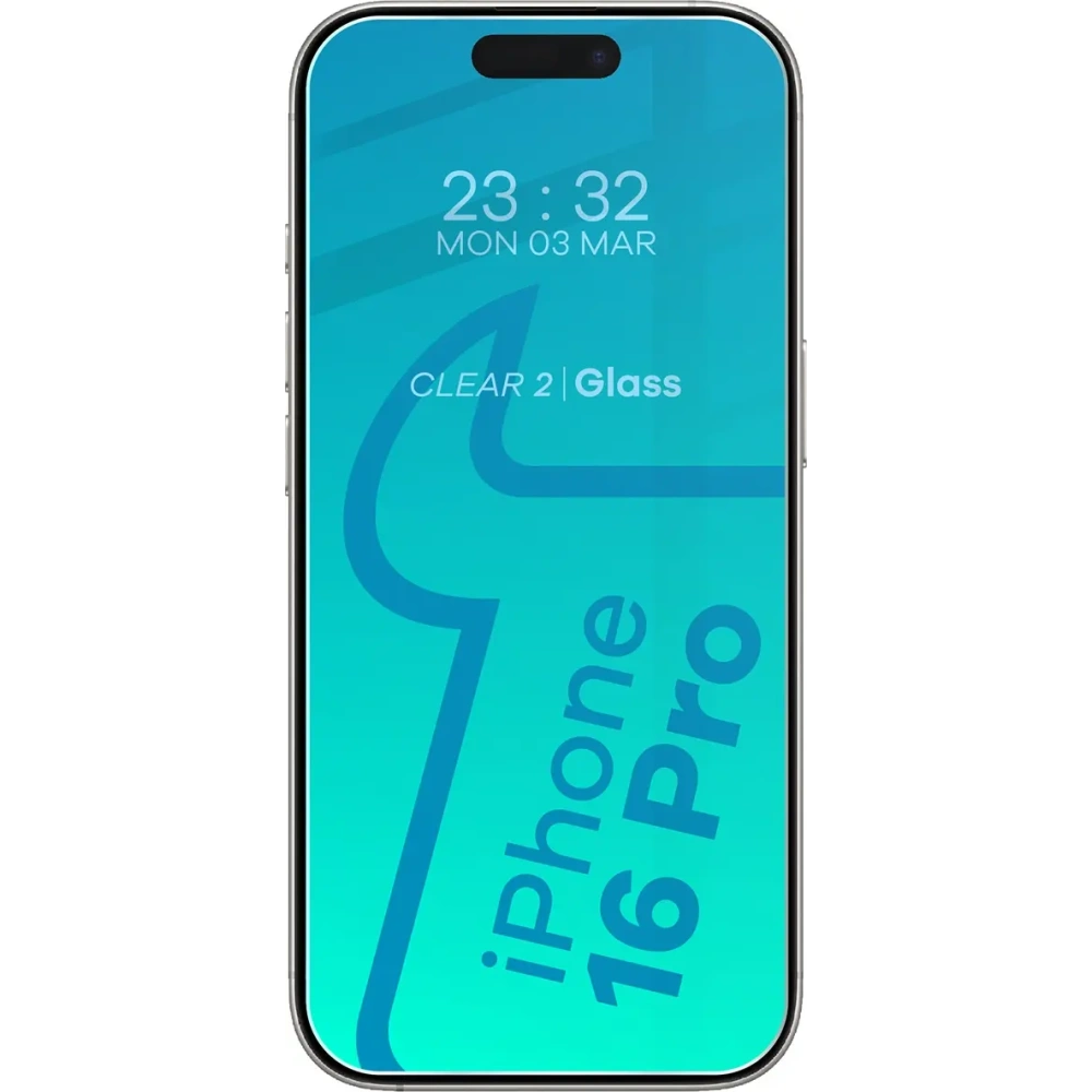 3x Szkło na ekran + szkło na aparat Bizon Clear do Apple iPhone 16 Pro