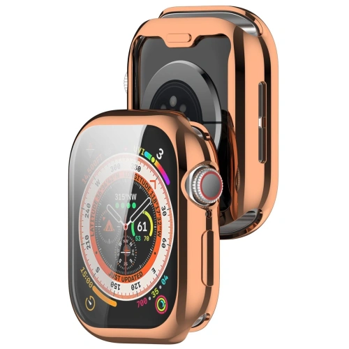 Kup Etui z osłoną ekranu Bizon Case Watch Felipe do Apple Watch 10 (42mm) różowozłote - BIZ6568 - {ean13} - Sklep Home Screen