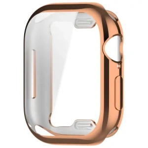 Kup Etui z osłoną ekranu Bizon Case Watch Felipe do Apple Watch 10 (42mm) różowozłote - BIZ6568 - {ean13} - Sklep Home Screen