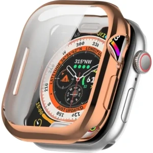 Kup Etui z osłoną ekranu Bizon Case Watch Felipe do Apple Watch 10 (42mm) różowozłote - BIZ6568 - {ean13} - Sklep Home Screen
