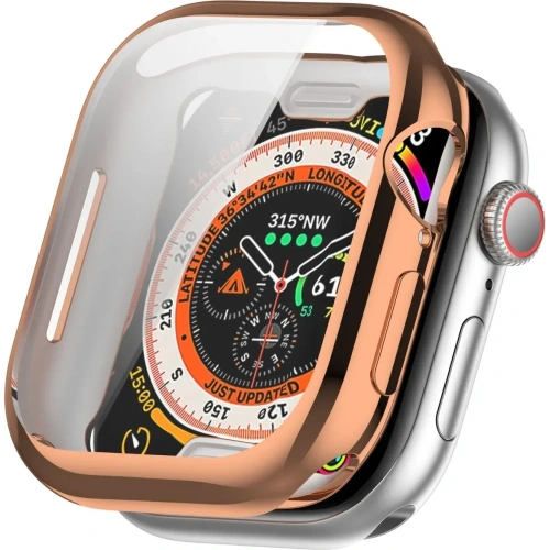 Kup Etui z osłoną ekranu Bizon Case Watch Felipe do Apple Watch 10 (42mm) różowozłote - BIZ6568 - {ean13} - Sklep Home Screen