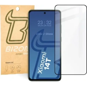 Bizon Glass Edge 2 Xiaomi 14T schwarz