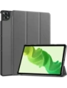 Etui z klapką Bizon Case Tab Croc do Realme Pad 2 11.5 szare