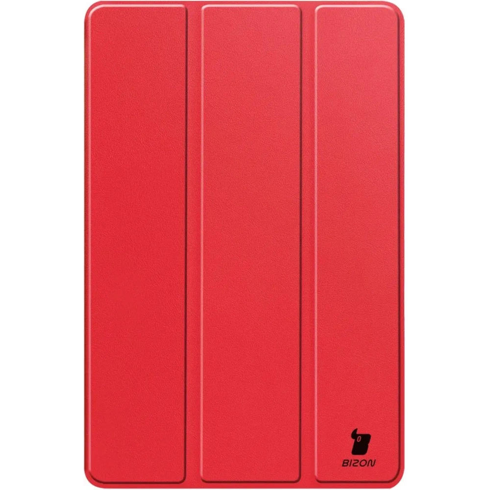 Etui z klapką Bizon Case Tab Croc do Realme Pad 2 11.5 czerwony
